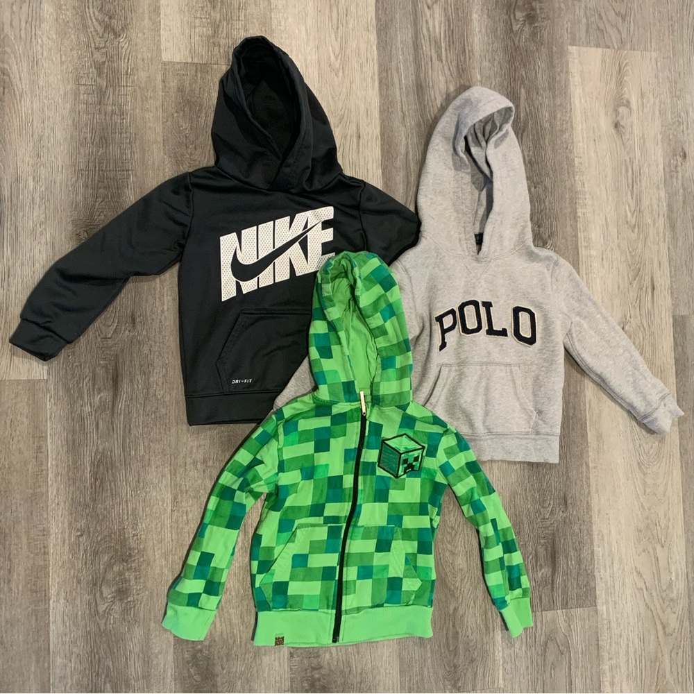 Kids Sweatshirts- sz 4T, 5, & 5-6